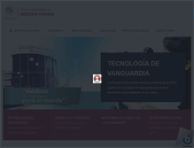 Tablet Screenshot of medicina.upeu.edu.pe